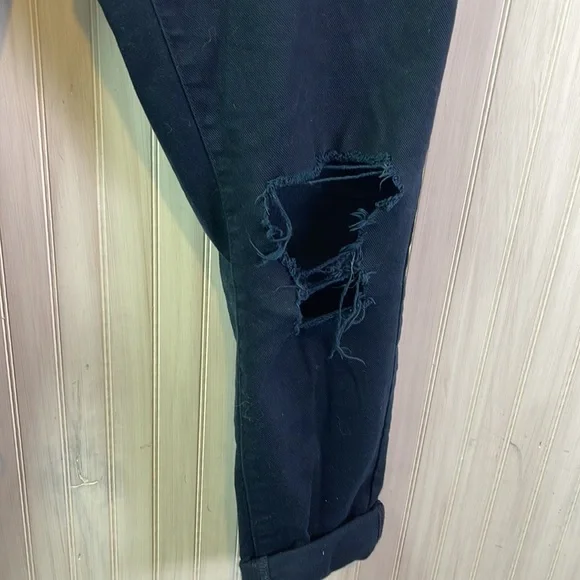 ASOS RELIGION BLOODY CHINO RIPPED KNEE - Picture 3 of 7